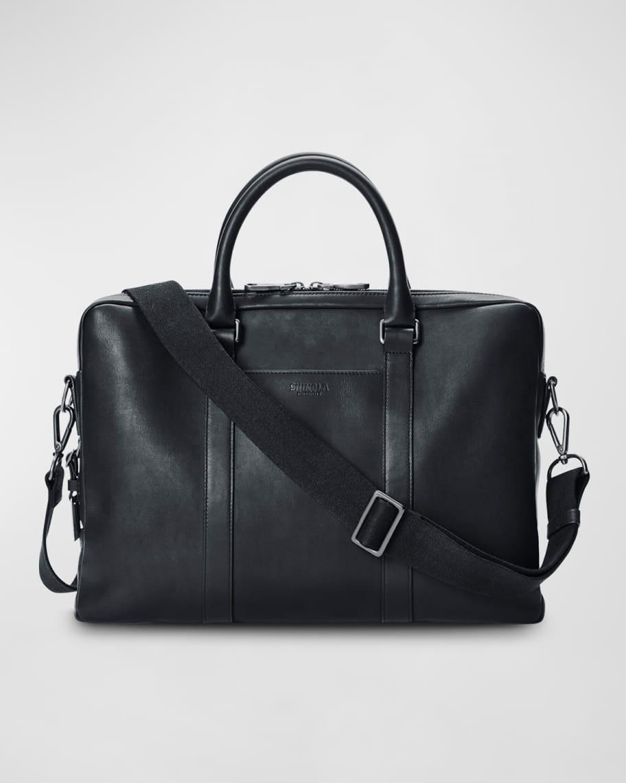 Men's Navigator Leather Laptop Briefcase Product Image