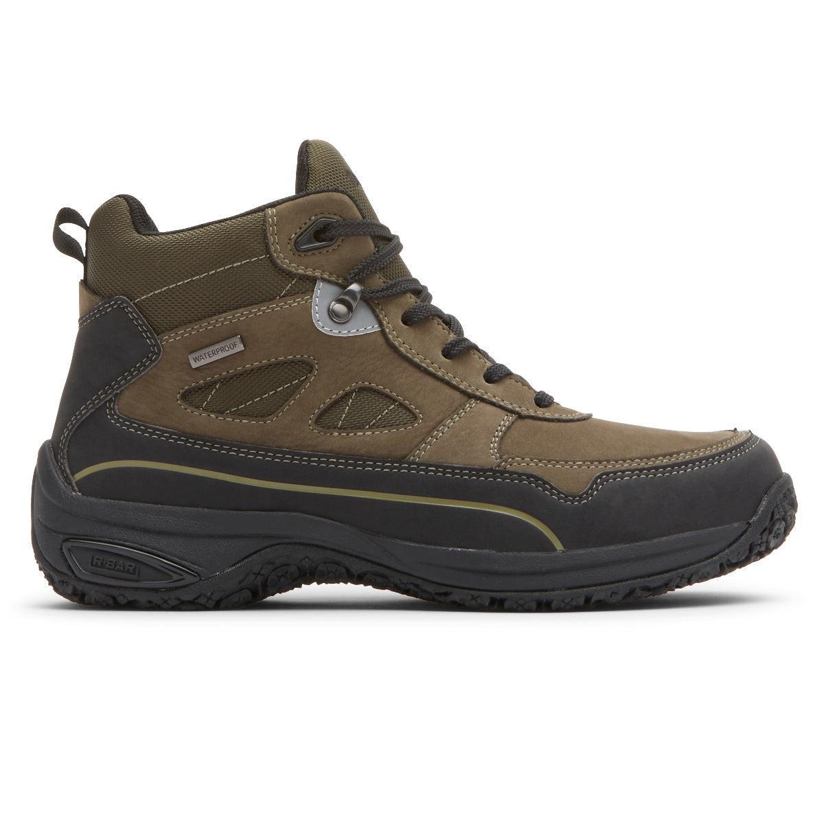 Dunham Cloud Plus Mid II Waterproof Boot (Breen Nubuck) Men's Shoes Product Image