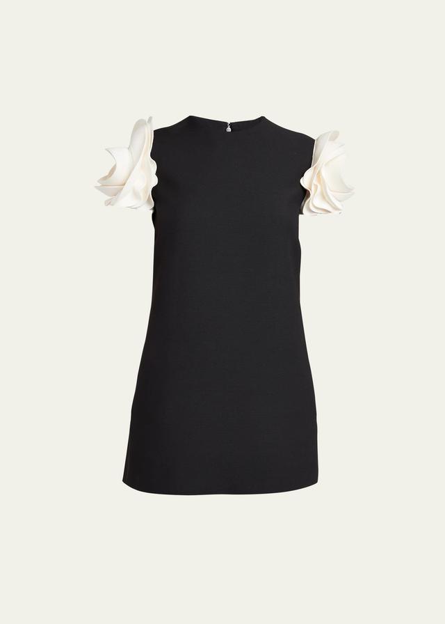 Womens Crepe Couture Short Dress Product Image