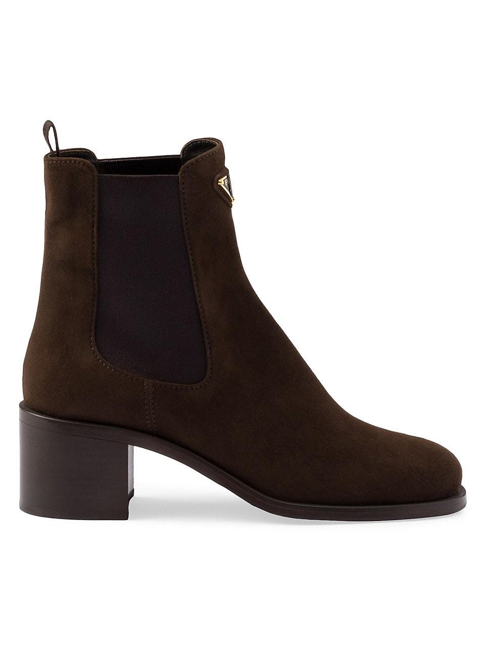 Womens Suede Booties product image