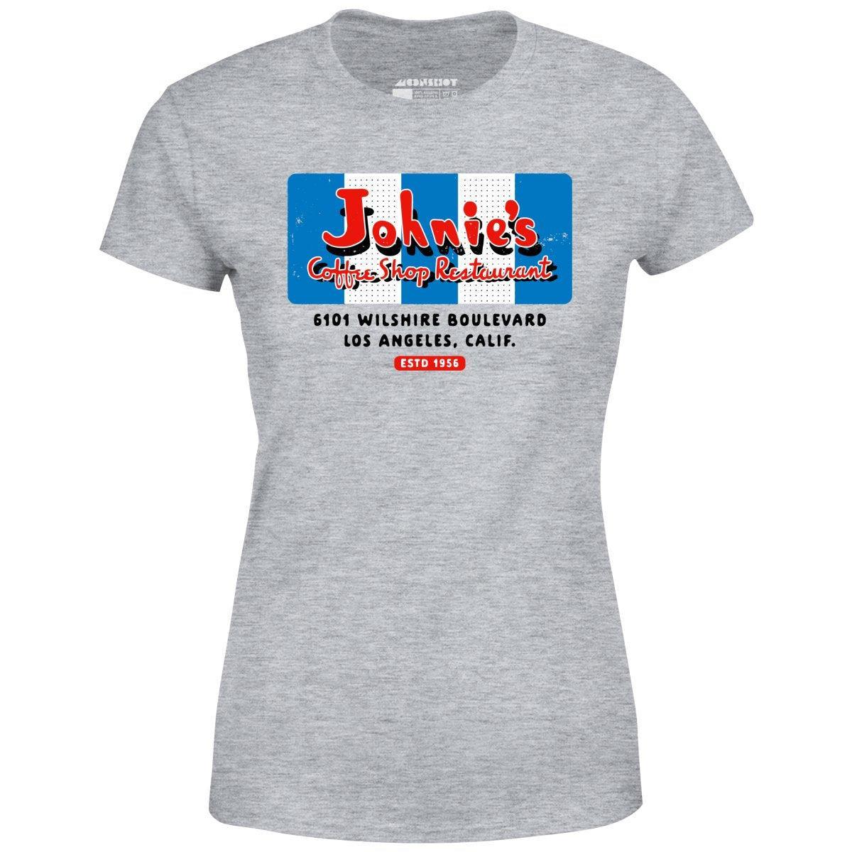 Johnie's Coffee Shop - Los Angeles, CA - Vintage Restaurant - Women's T-Shirt Female Product Image