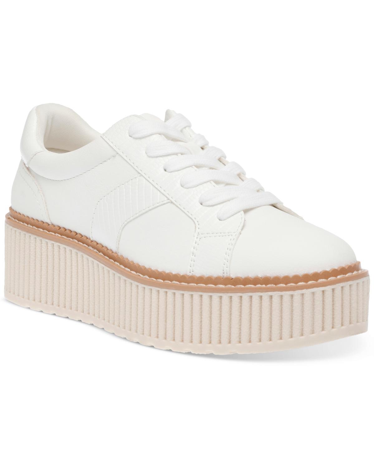 Dv Dolce Vita Womens Bubbles Platform Lace-Up Sneakers Product Image