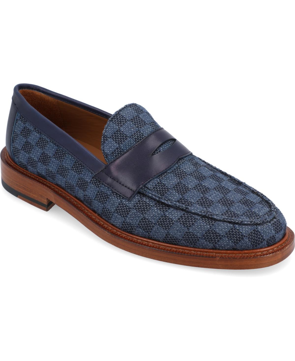 Taft Mens Fitz Jacquard Handcrafted Penny Slip-on Loafers Mens Shoes Product Image