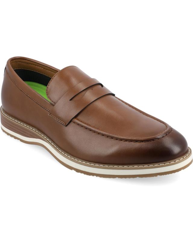 Vance Co. Kahlil Mens Tru Comfort Foam Slip-On Penny Loafers Product Image