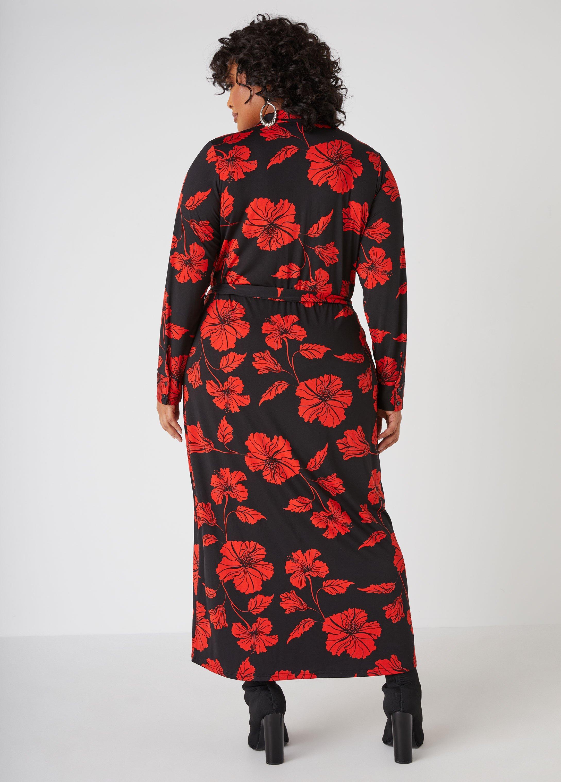 Floral Maxi Shirtdress Product Image