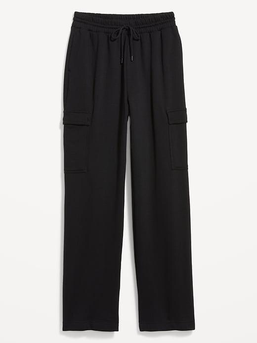 Extra High-Waisted SoComfy Cargo Wide-Leg Sweatpants Product Image