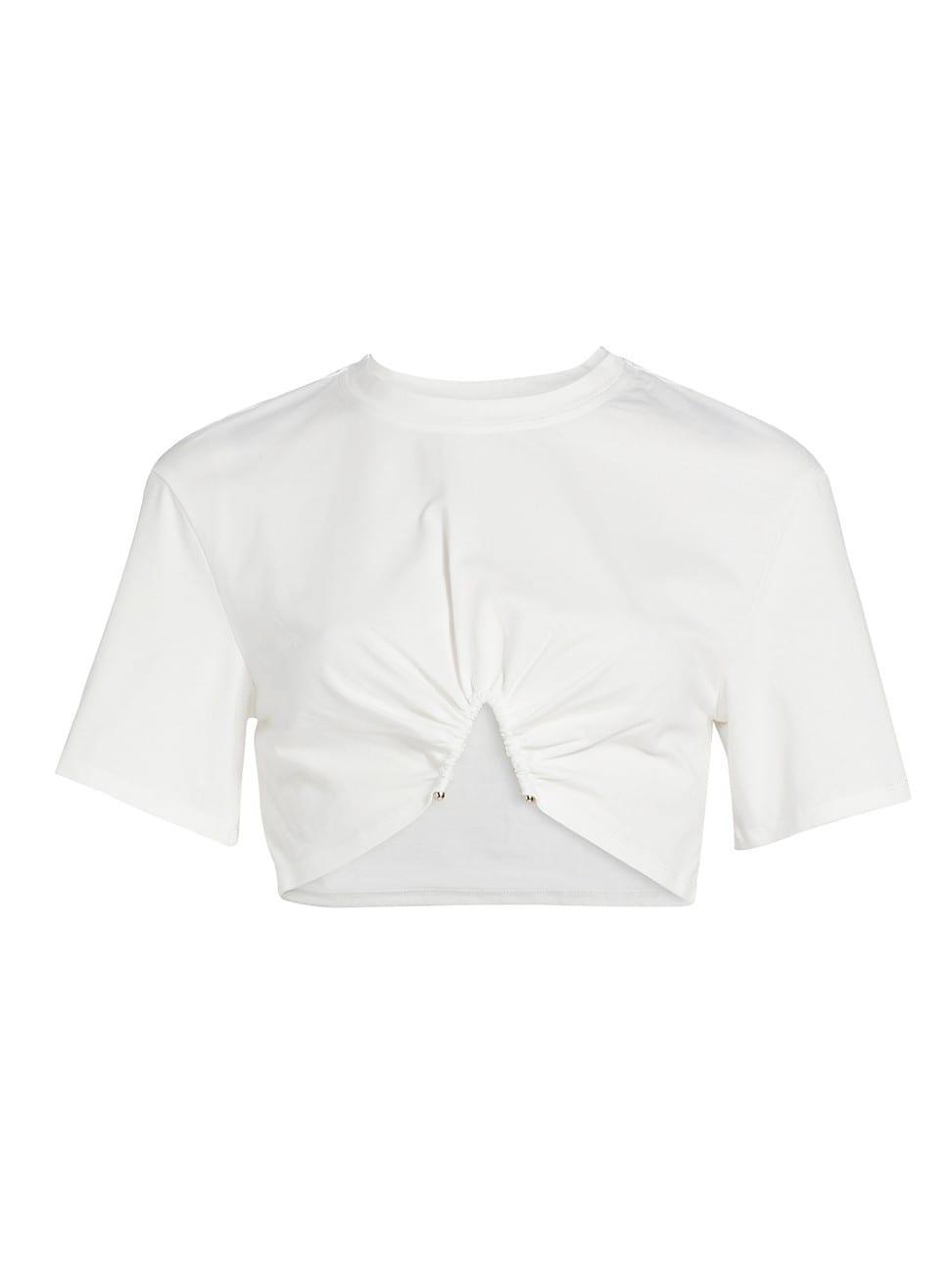 Womens Elivra Cotton Crop Top product image