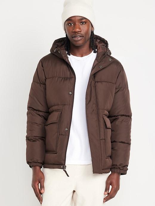 Hooded Puffer Jacket Product Image