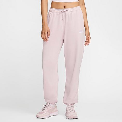 Women's Nike Sportswear Club Fleece Mid-Rise Oversized Sweatpants Product Image