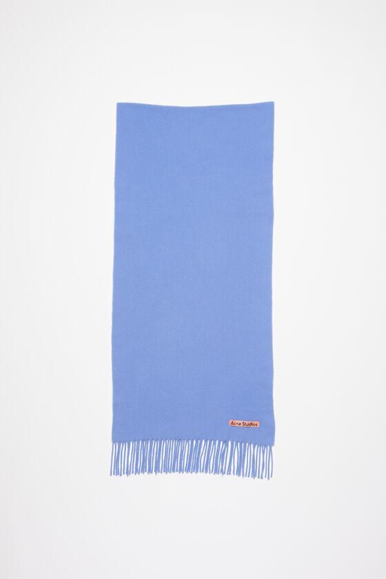 Fringe wool scarf - Narrow Product Image