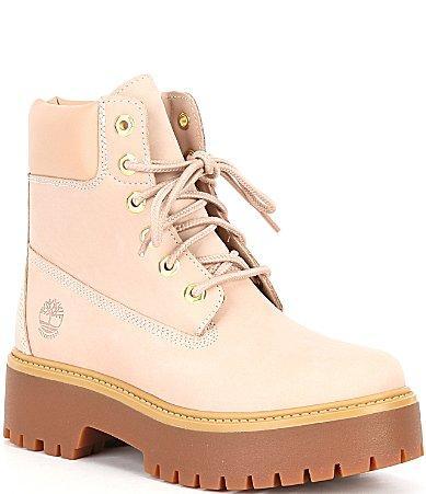 Timberland Womens Stone Street Premium 6 Waterproof Platform Boots Product Image