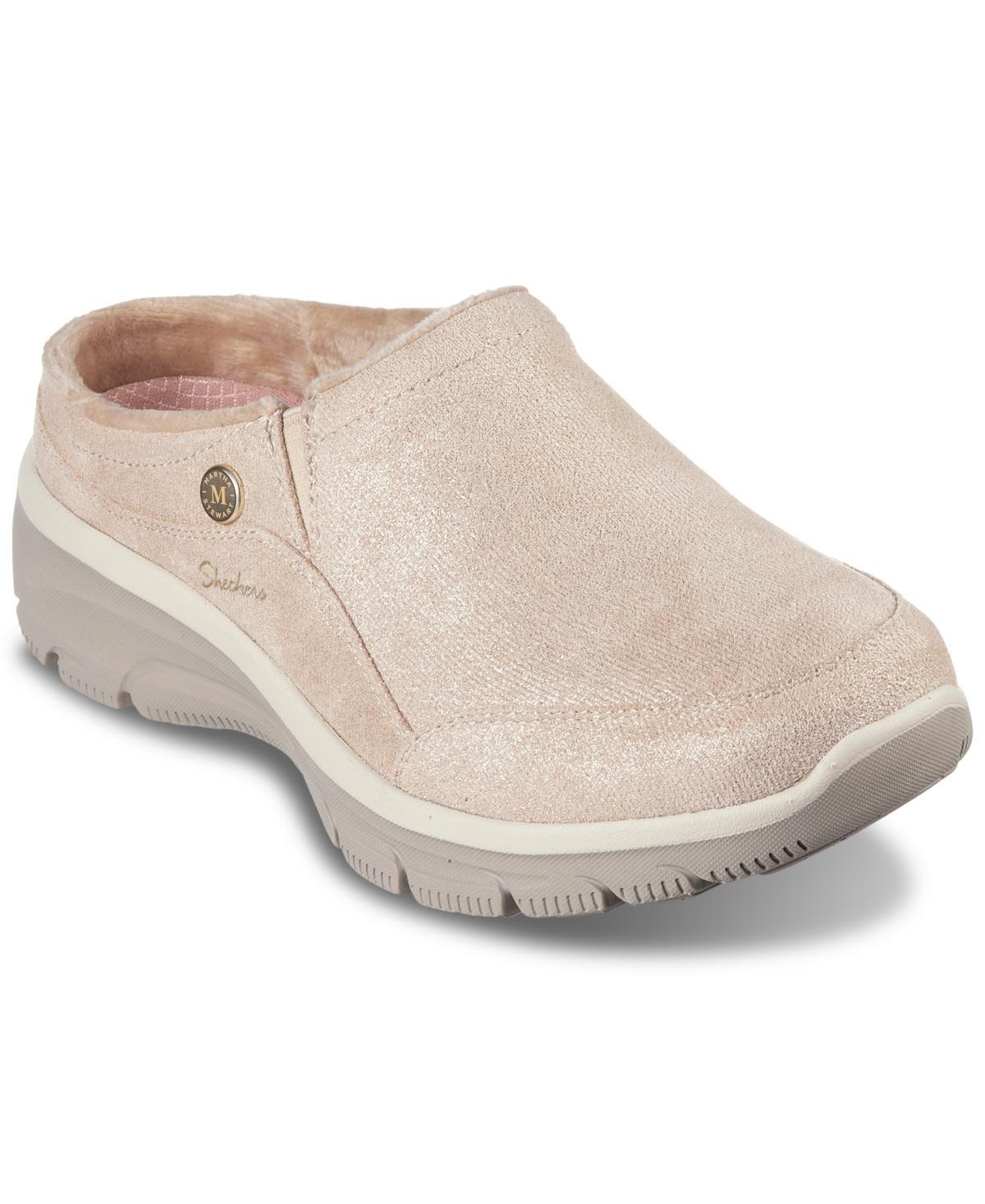 Skechers Womens Martha Stewart Modern Comfort Easy Going Mule Slipper Clogs from Finish Line Product Image