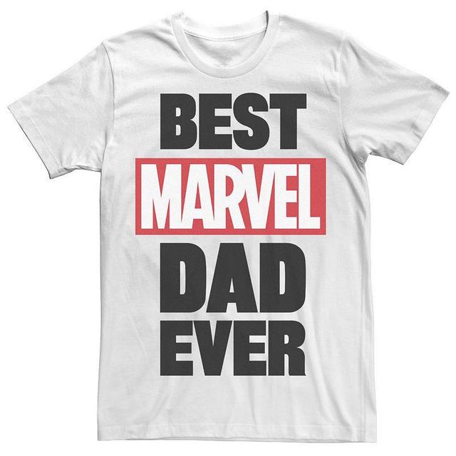 Mens Marvel Best Marvel Dad Graphic Tee Product Image