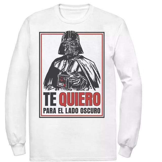 Mens Star Wars Te Quiero Para El Lado Oscuro Tee Athletic Grey Product Image