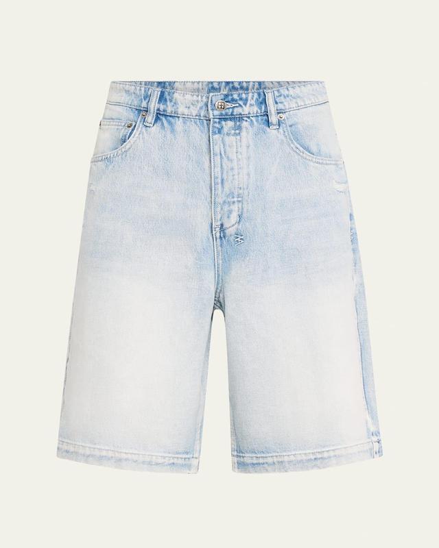 Mens Maxx Distressed Denim Shorts Product Image