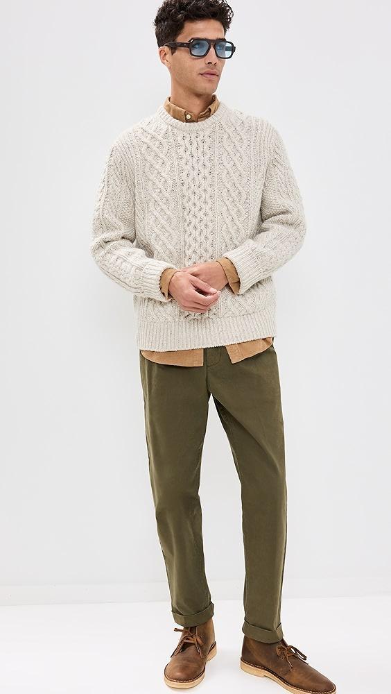 Alex Mill Standard Pleated Chino Pants | Shopbop Product Image