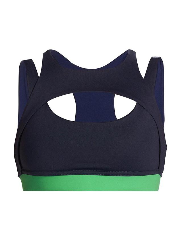 Womens Open Front Sports Bra Product Image