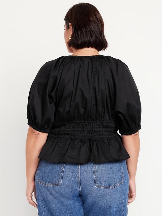 Puff-Sleeve Top Product Image