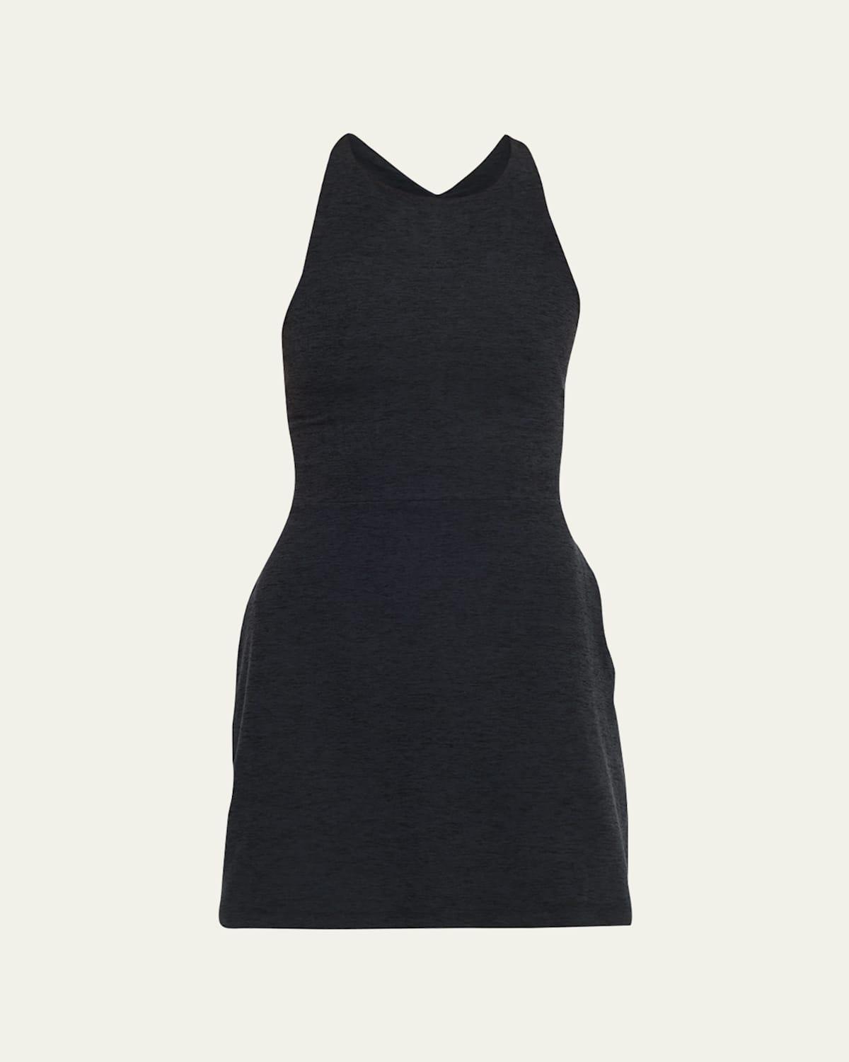 Beyond Yoga Spacedye Refocus Dress Black. (also in L, S). Product Image