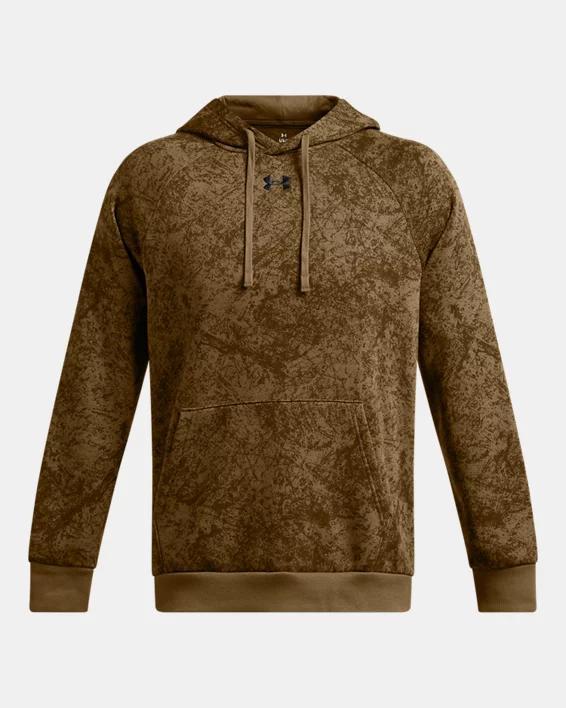 Men's UA Rival Fleece Camo Printed Hoodie Product Image