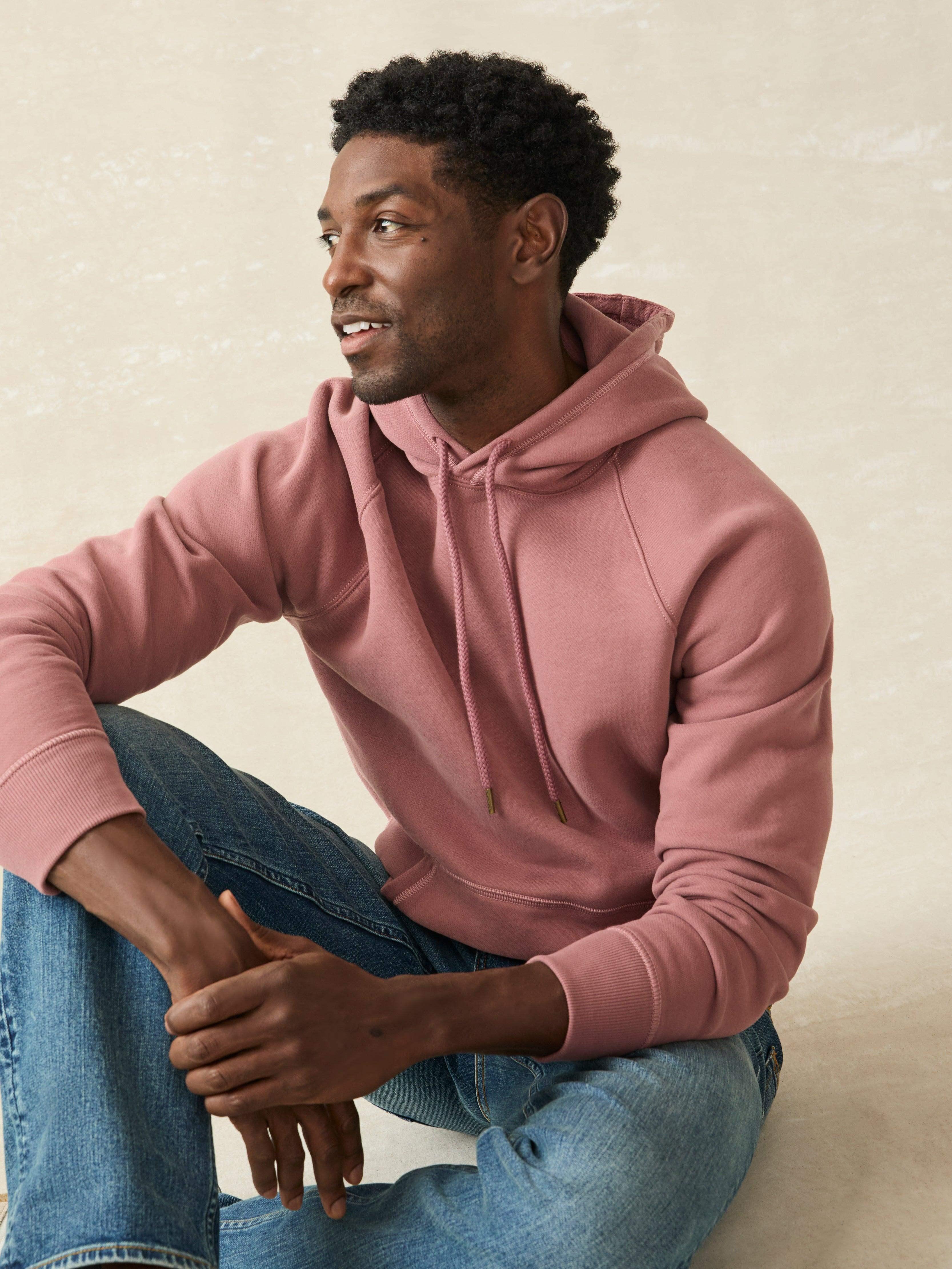 High Standard Fleece Hoodie - Cocoa Mauve Male Product Image