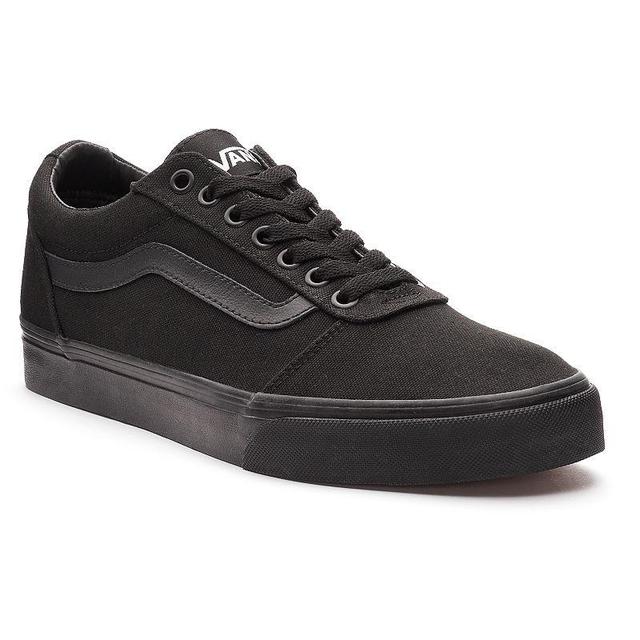 Vans Ward Mens Skate Shoes Black Product Image