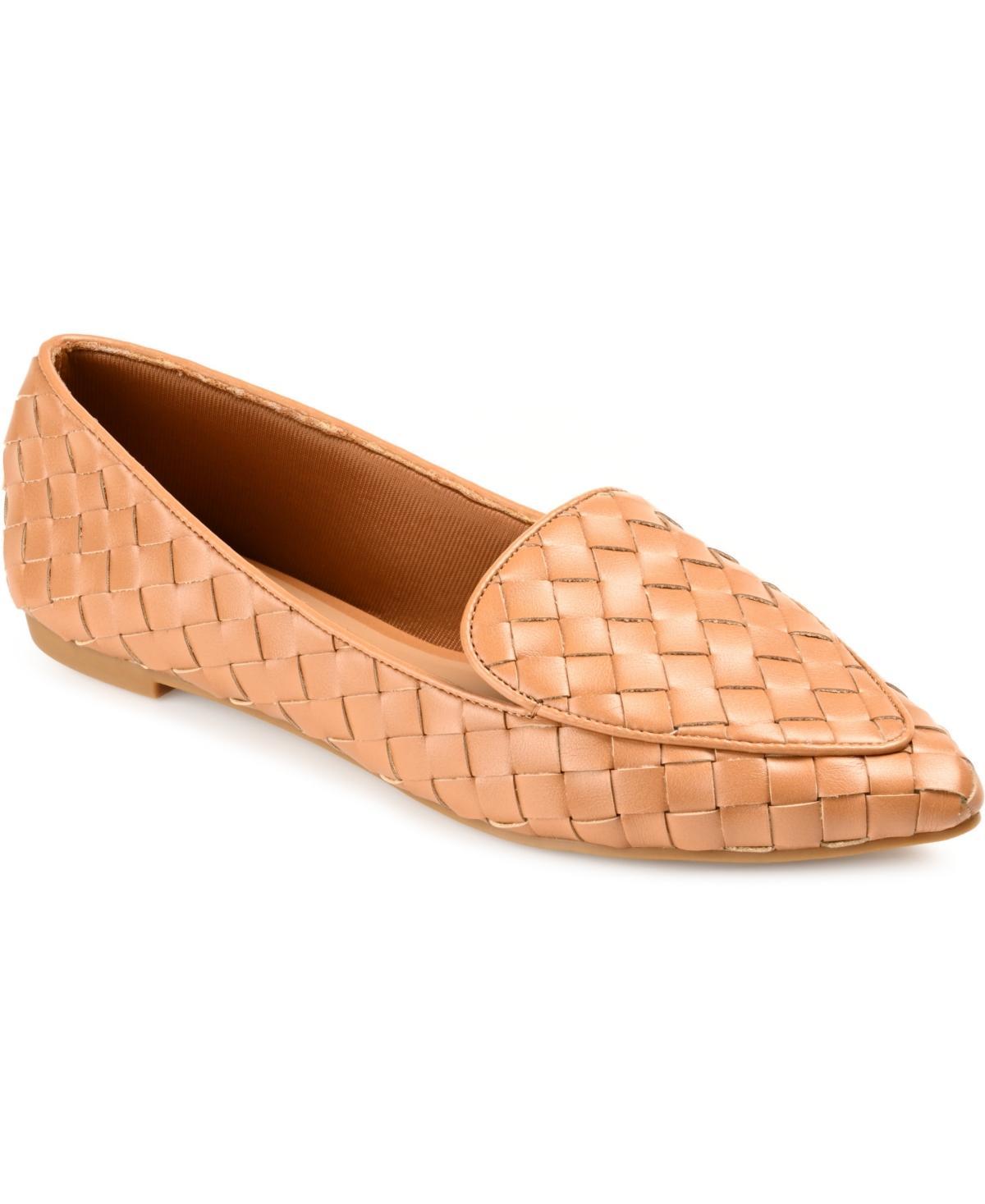 Journee Collection Womens Misty Woven Loafers Product Image