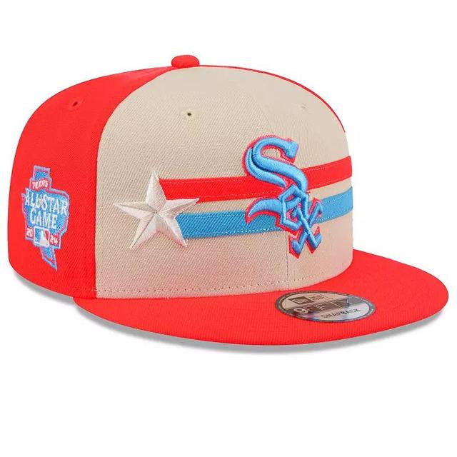 Mens New Era Cream Chicago White Sox 2024 MLB All-Star Game 9FIFTY Snapback Hat Product Image