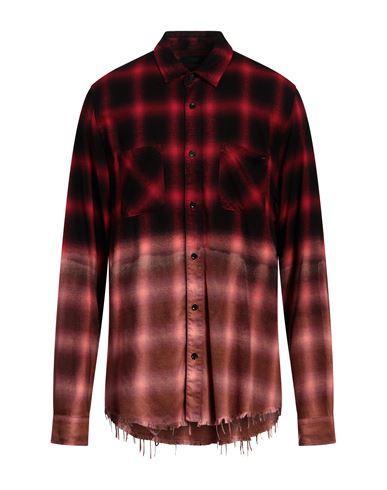 AMIRI Man Shirt Red Size Xl Cotton, Rayon Product Image