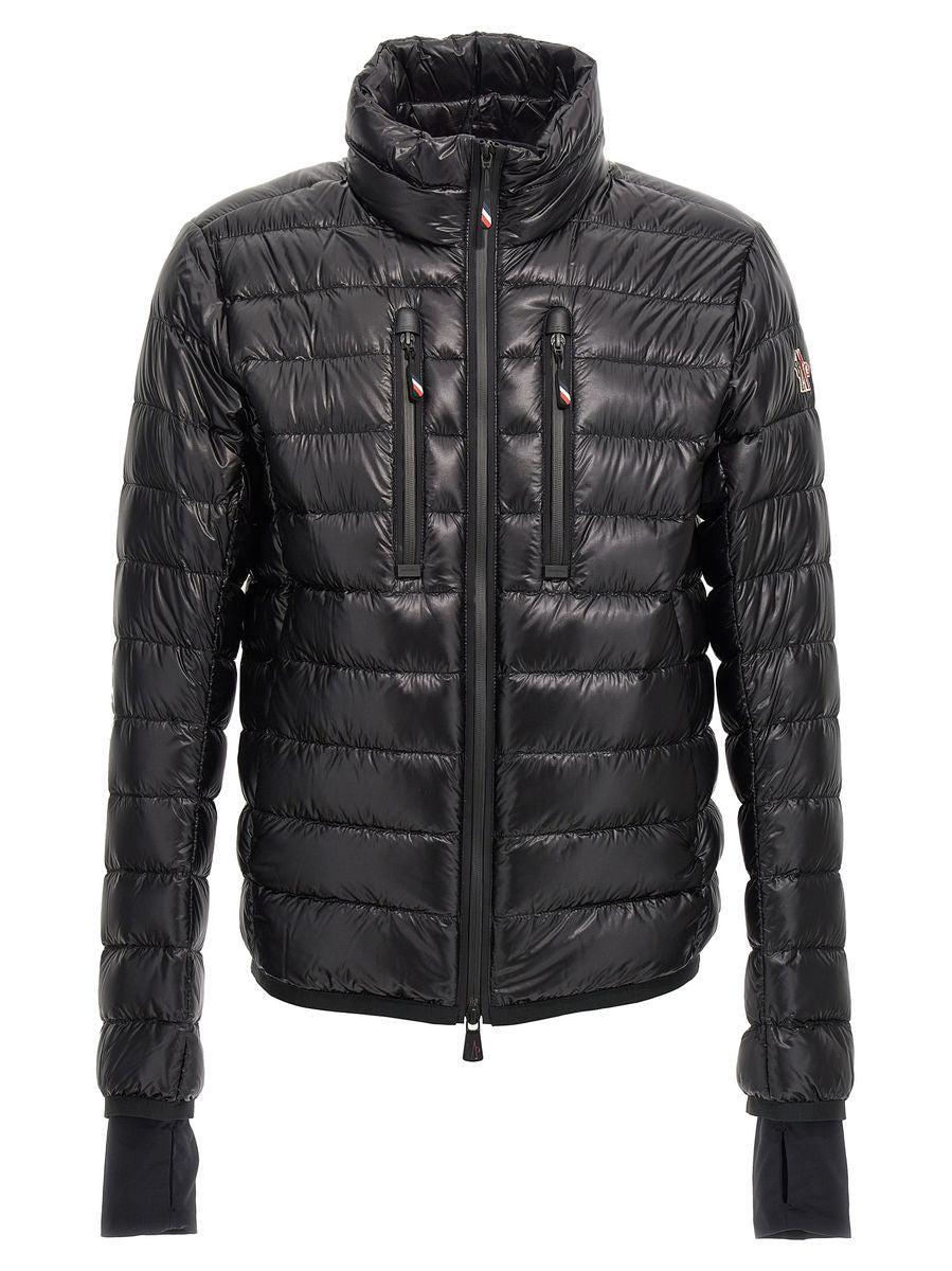 Logo-patch Zipped Padded Jacket In Black Product Image