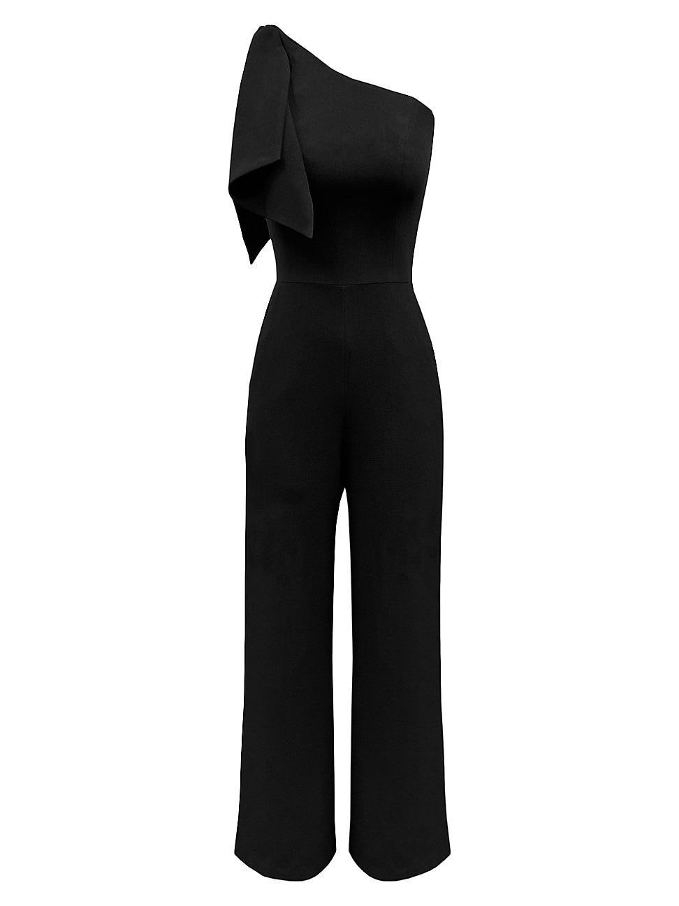 Dress the Population Tiffany One-Shoulder Jumpsuit Product Image