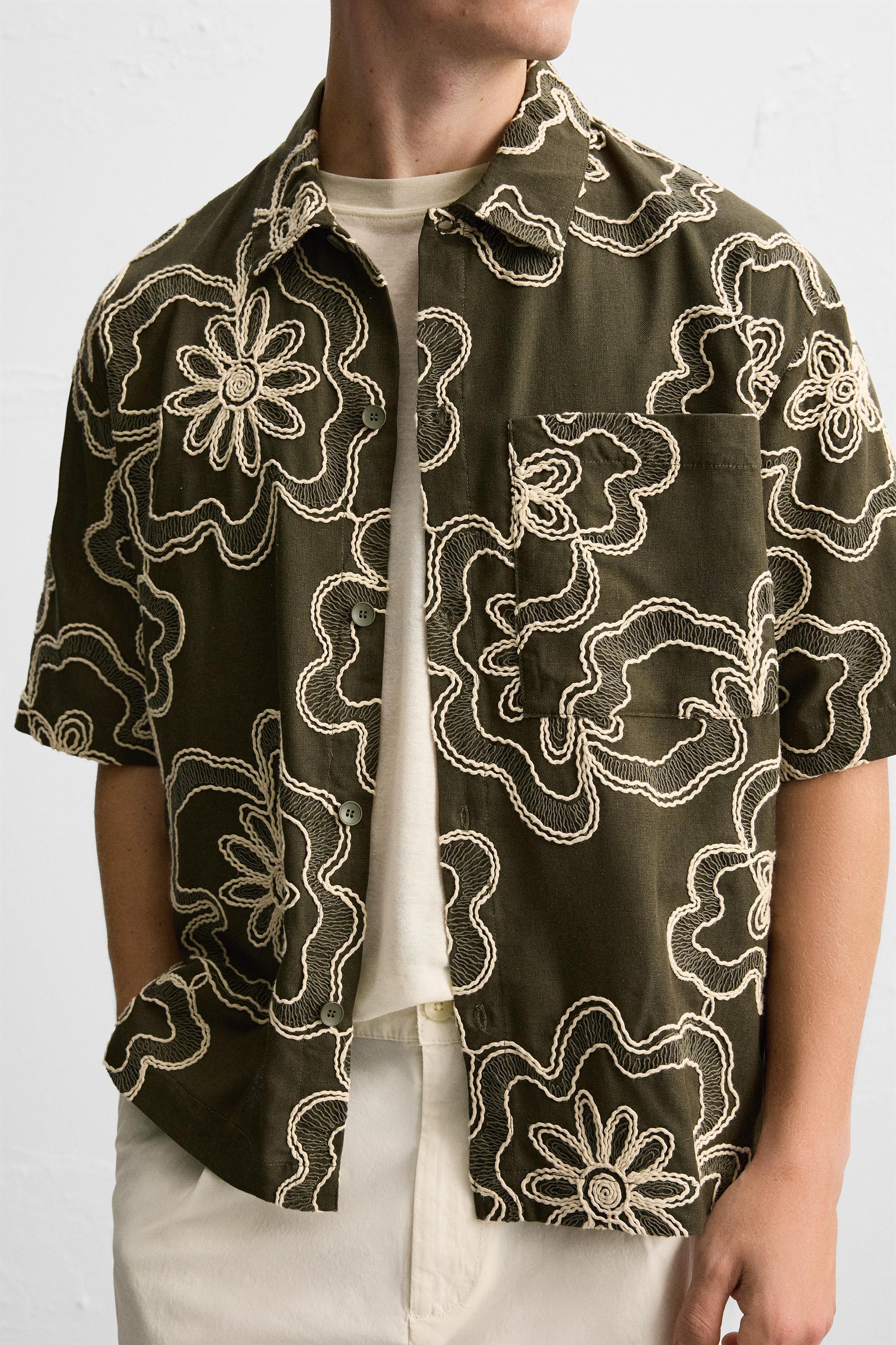 FLORAL PRINT SHIRT Product Image