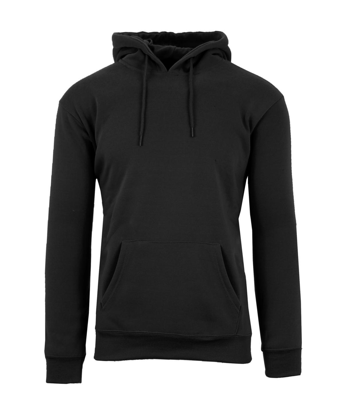 Galaxy By Harvic Mens Oversized Slim-Fit Fleece-Lined Pullover Hoodie Product Image