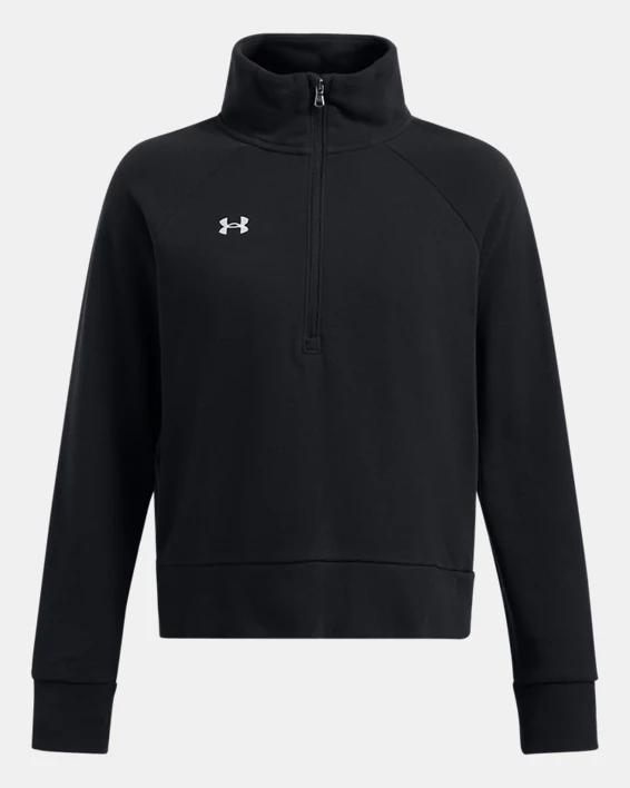 Women's UA Rival Fleece Textured ½ Zip Product Image