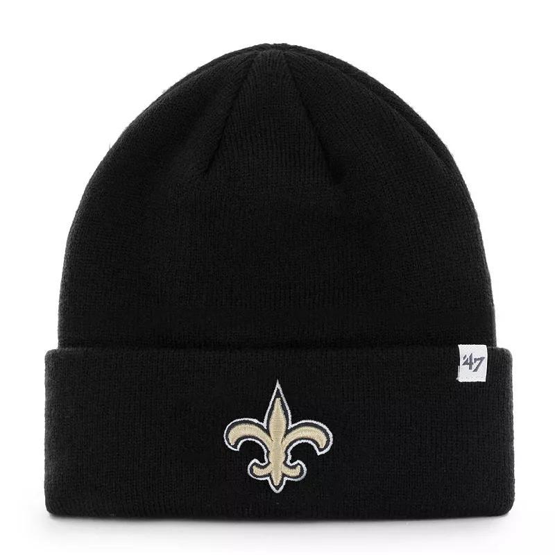 Mens 47 New Orleans Saints Primary Basic Cuffed Knit Hat Product Image