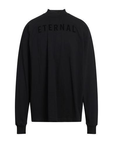 FEAR OF GOD Man Sweatshirt Black Size M Cotton, Lycra Product Image