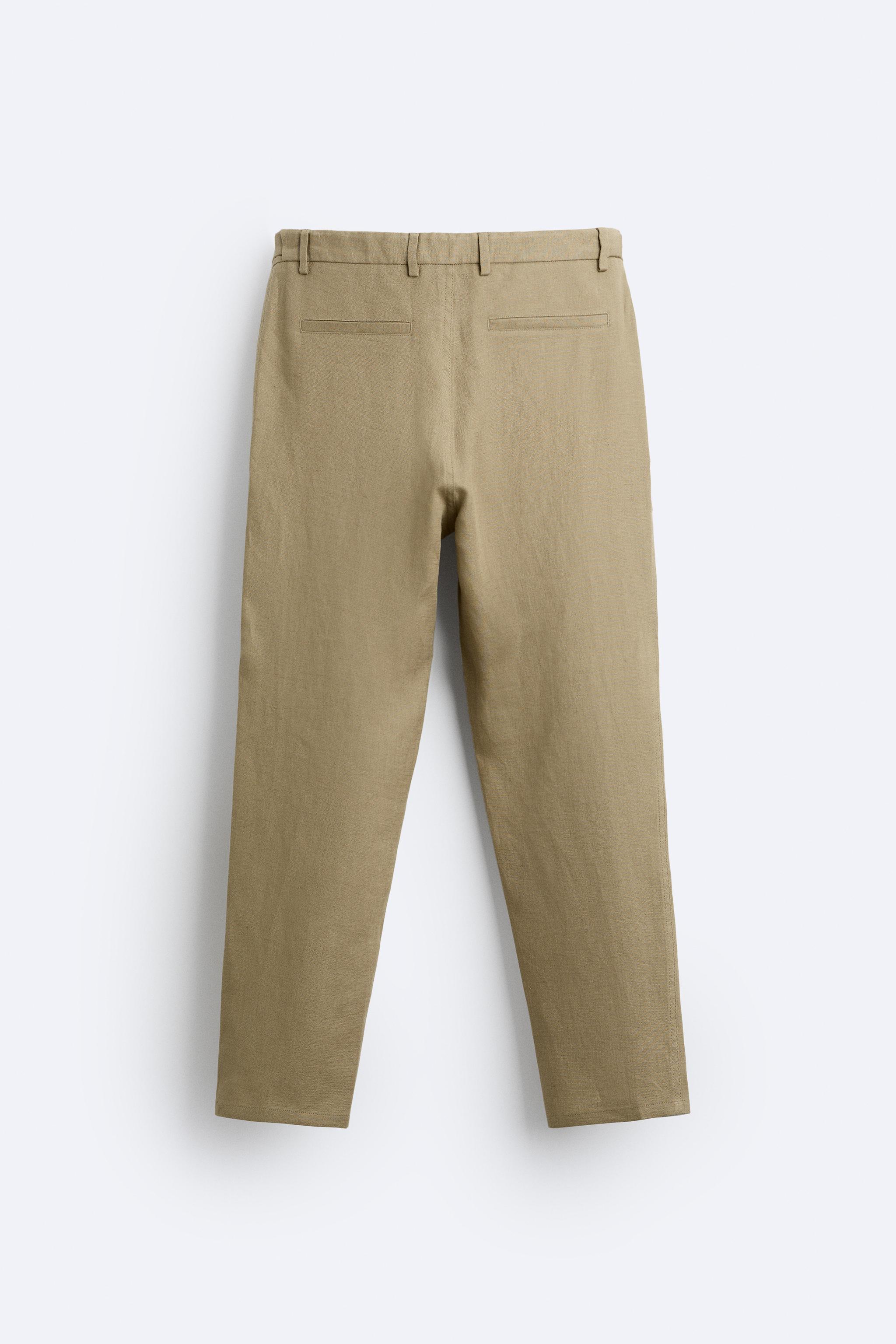 LINEN PANTS IN 100% LINEN Product Image