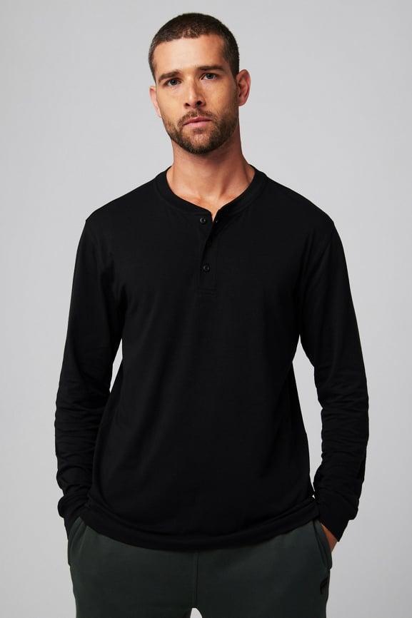 The 24-7 Long Sleeve Henley Product Image