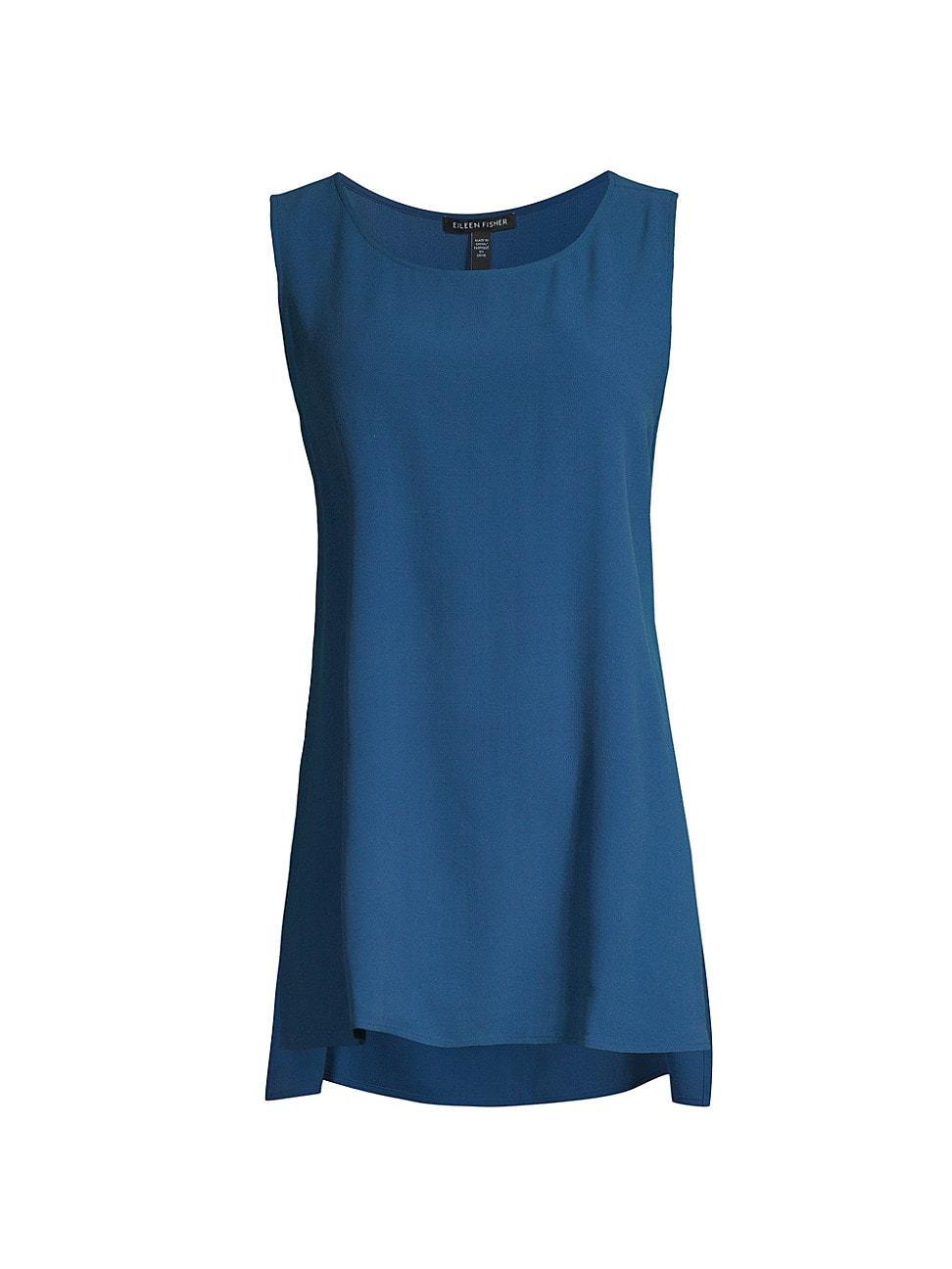 Womens Silk Scoopneck Tank Product Image