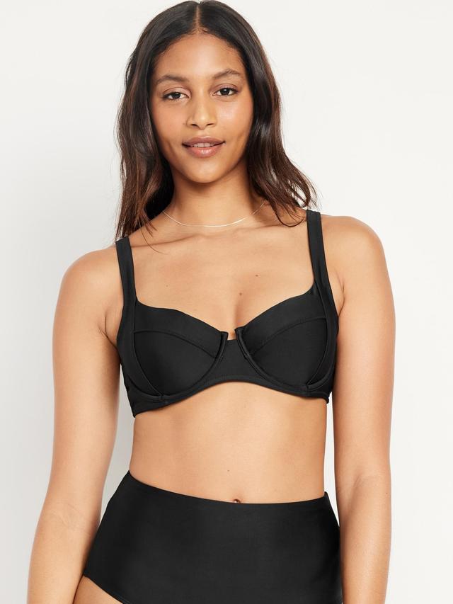 Underwire Bikini Swim Top Product Image