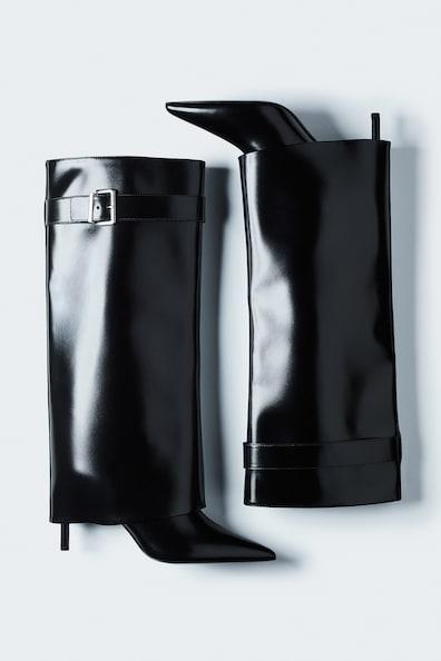 Folded-Leg Boots Product Image