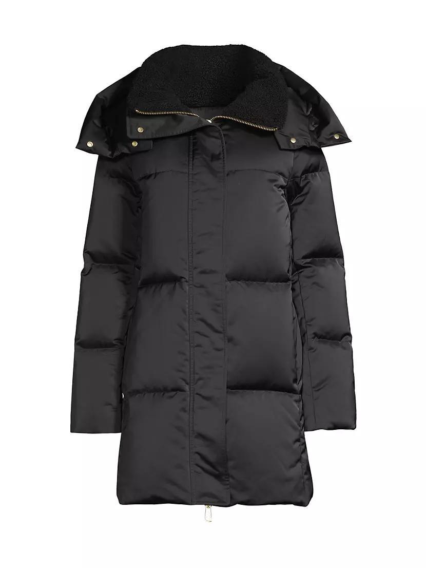 Noelle Faux-Shearling Puffer Jacket Product Image