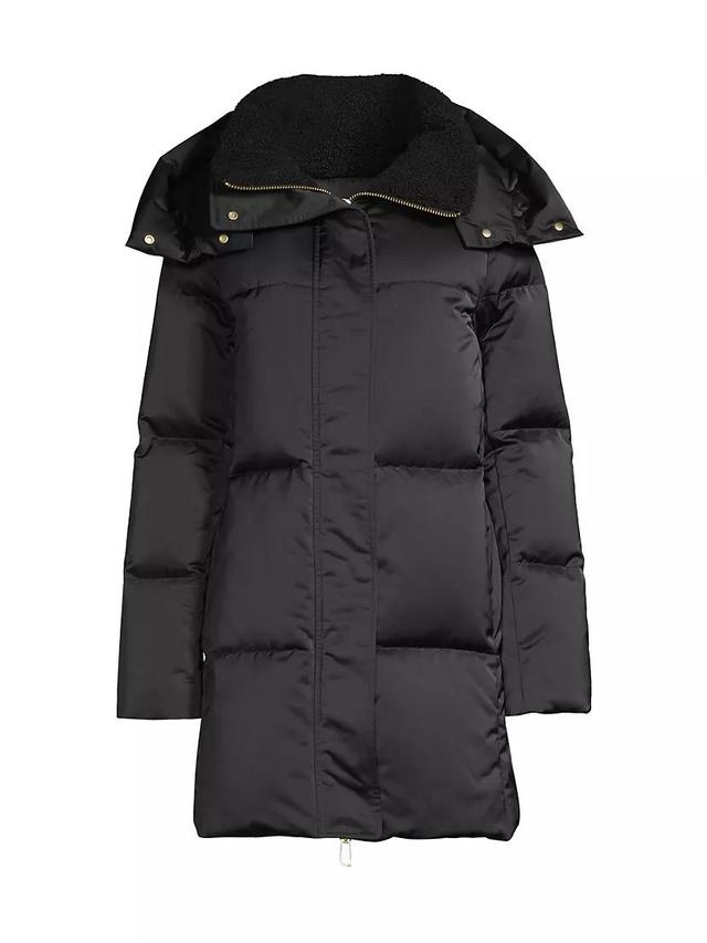 Noelle Faux-Shearling Puffer Jacket Product Image