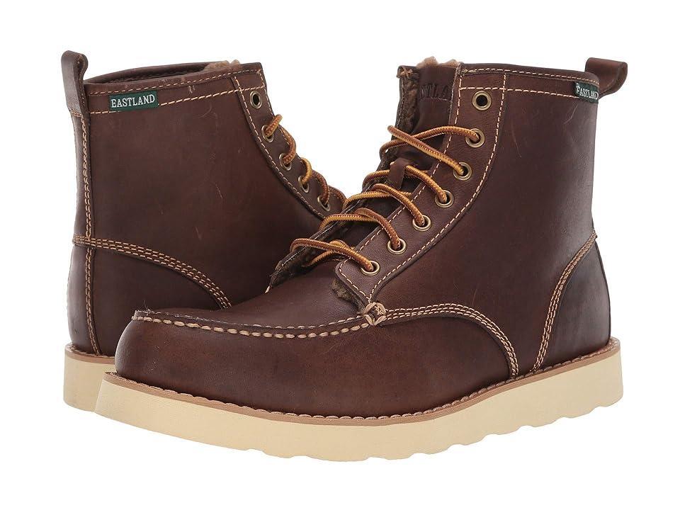 Eastland 1955 Edition Lumber Up Fleece Lined (Shearling Lined Dark Tan) Men's Lace-up Boots Product Image