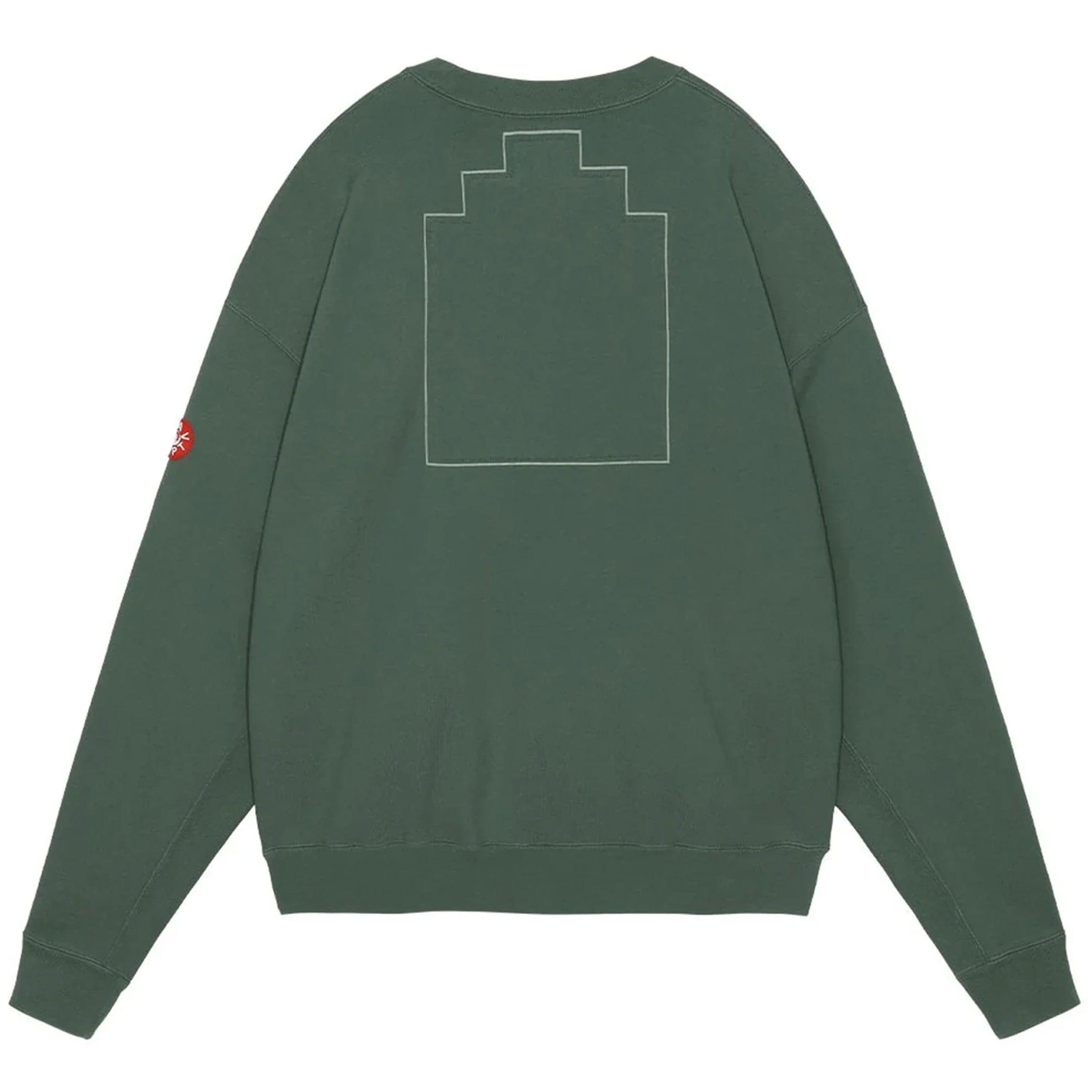 WASHED VS 8B CREW NECK GREEN | Bodega Product Image