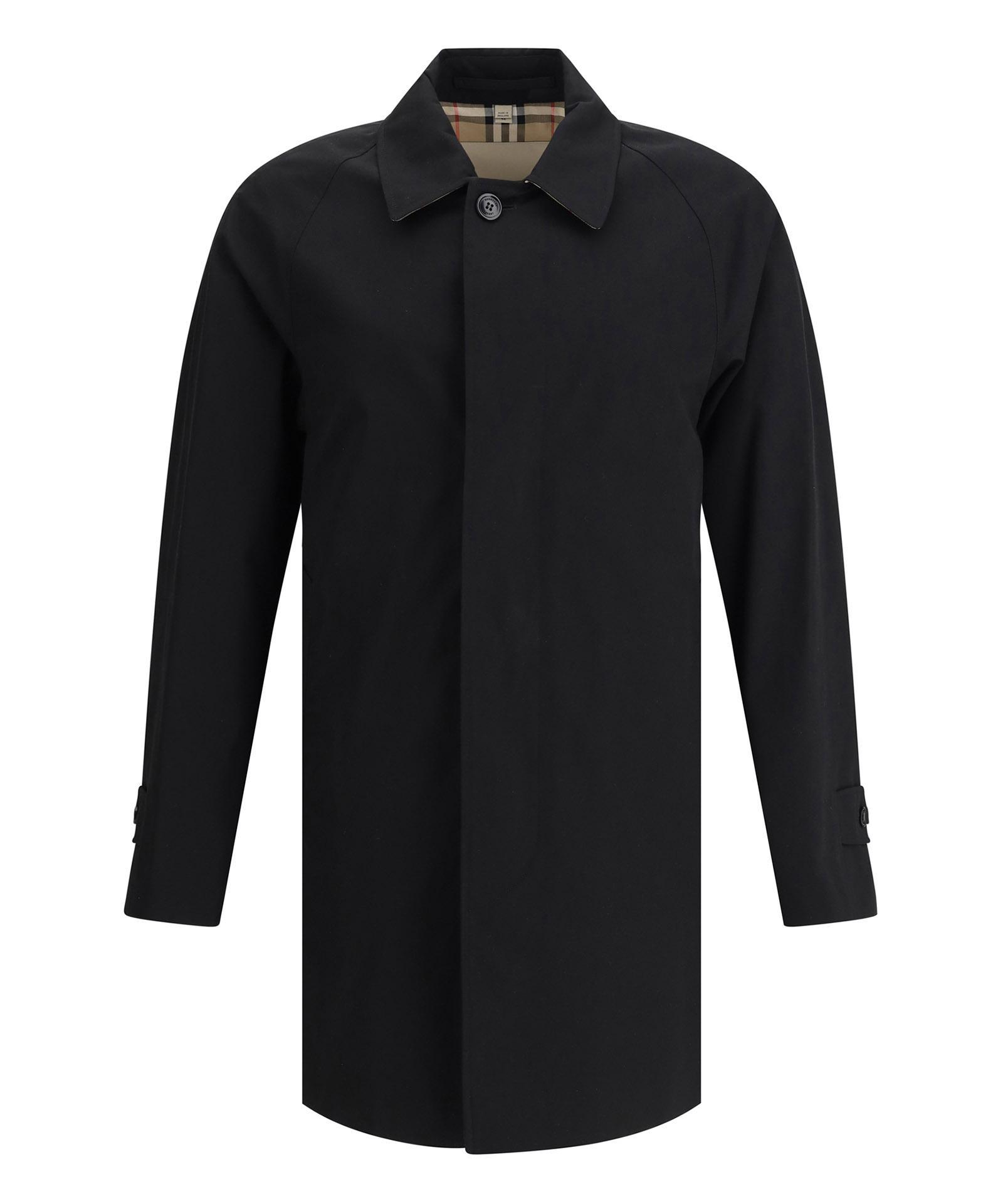 BURBERRY Camden Coat In Black Product Image