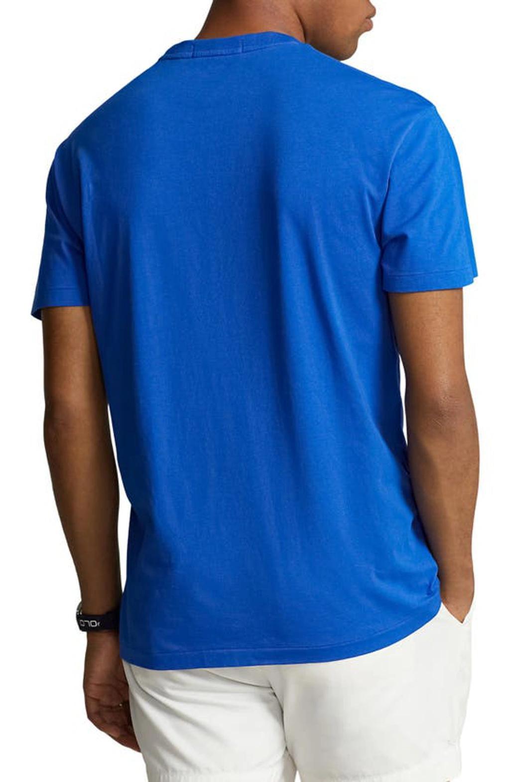 POLO RALPH LAUREN Polo Sport Logo Cotton Graphic T-shirt In Heritage Blue Product Image