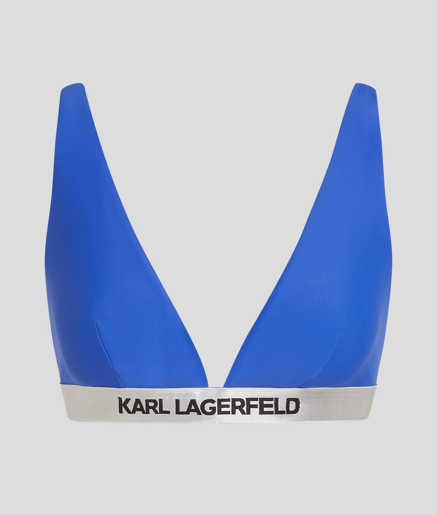 KARL LOGO TRIANGLE BIKINI TOP Product Image