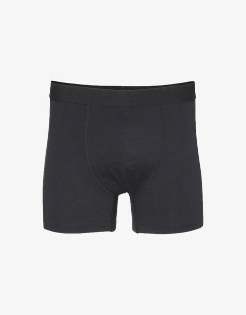 Classic Organic Boxer Briefs - Deep Black Product Image