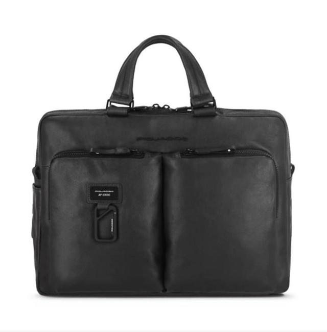 PIQUADRO Computer Briefcase For Pc And Tablet In Black Product Image